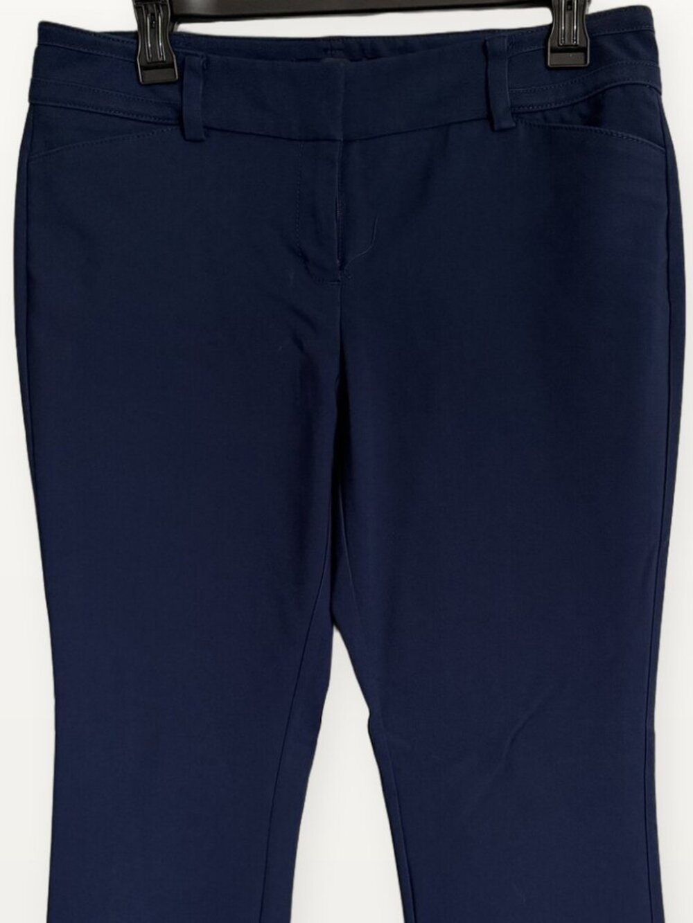 NY&C 7th Avenue Navy Cropped Dress Pants 10 Petite